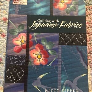 Quilting with Japanese Fabrics by Kitty Pippen - Blue and Red